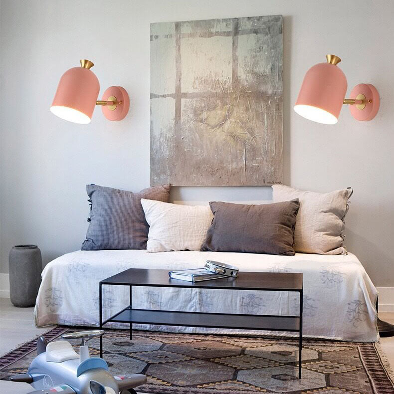 Modern Metal Round Wall Lamp Fixtures