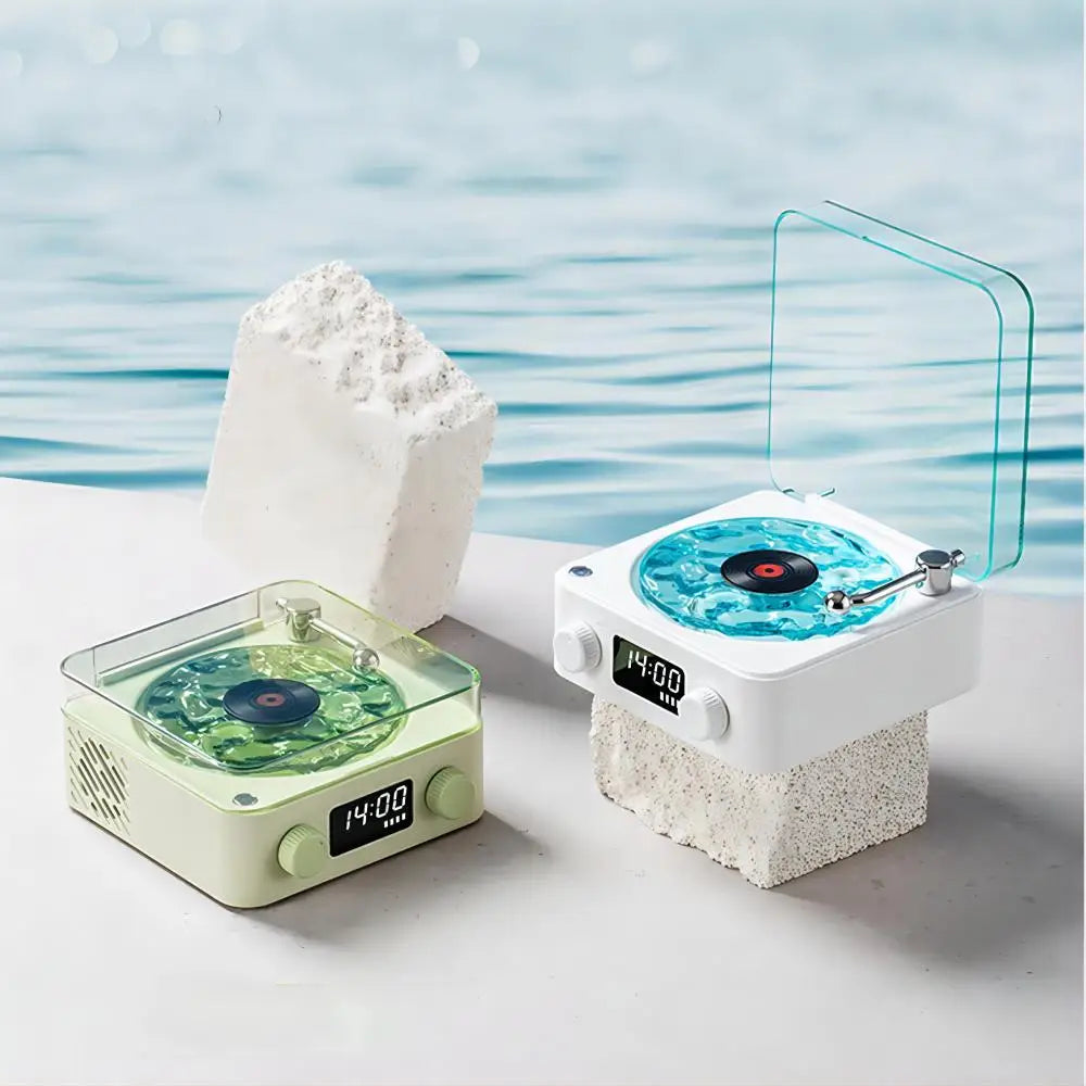 Compact Portable Vintage Bluetooth Wireless Speaker