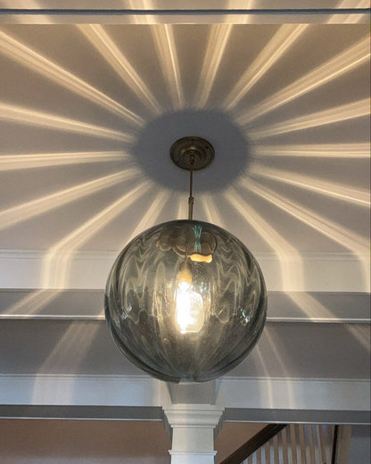 Elegant Clear Hanging Light Fixture