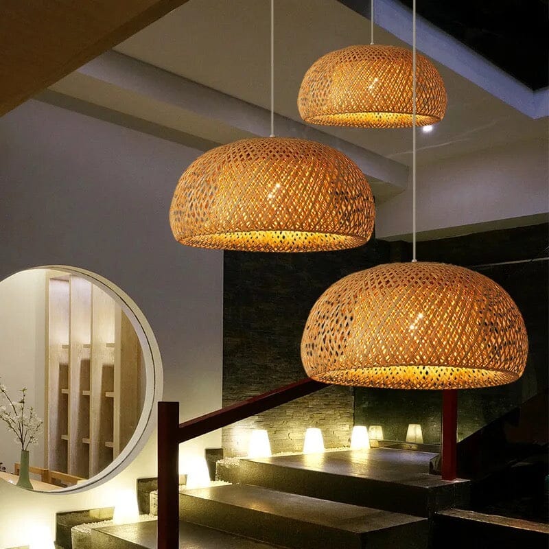 Natural Bamboo Table Lamp