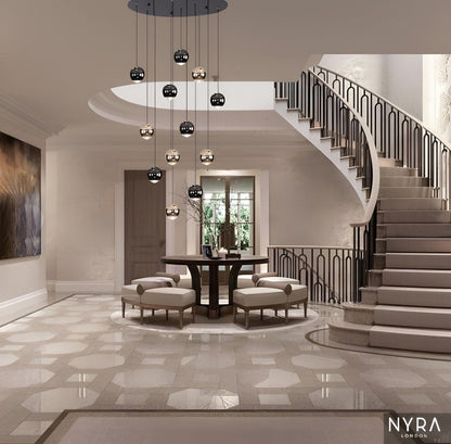 Elegant Drop Glass Pendant Light