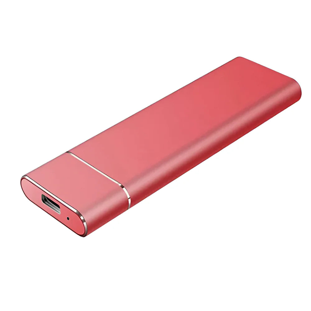 Compact USB Aluminum External Hard Drive Storage