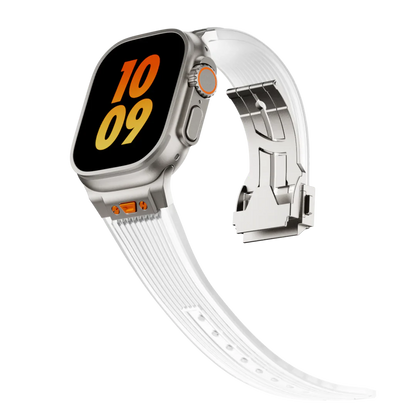 Transparent Soft Apple Watch Silicone Strap