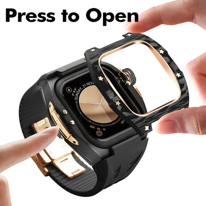 Premium Apple Watch Carbon Case Upgrade Kit