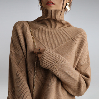 Soft Cashmere Crew Neck Sweater for Women