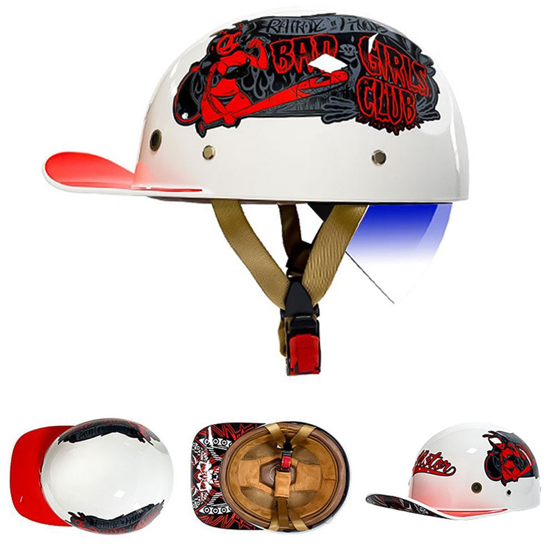 Durable Motorcycle Street Bike Helmet DOT Certified