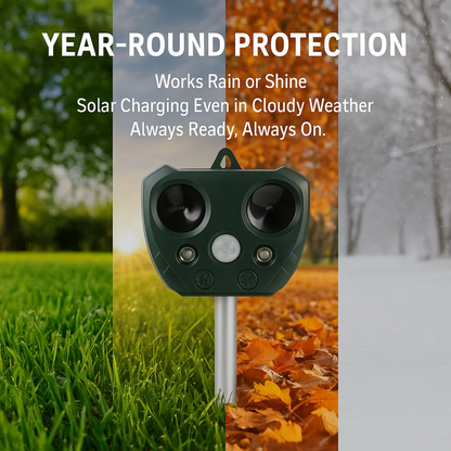 Outdoor Motion Activated Bird Repellent Device