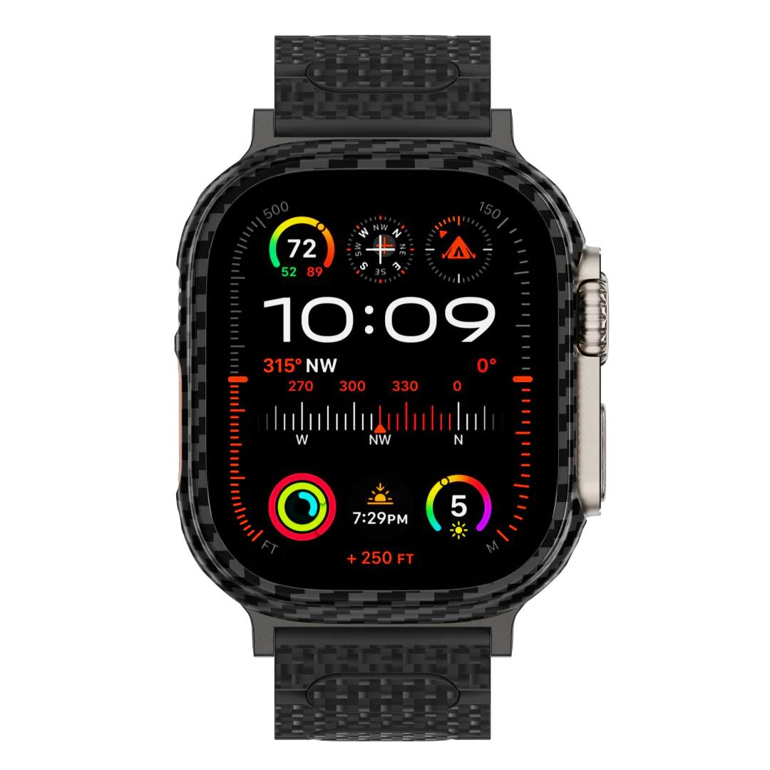 Lightweight Carbon Fiber Watch Band