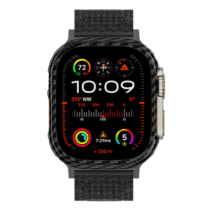 Lightweight Carbon Fiber Watch Band