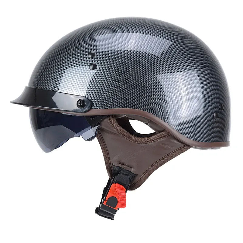 Sport Shield DOT Helmet With Clear UV Face Shield - Lusomart