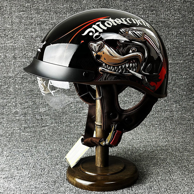 Lightweight Urban Half Face Helmet Quick Release Buckle