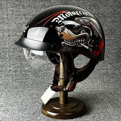 Lightweight Urban Half Face Helmet Quick Release Buckle