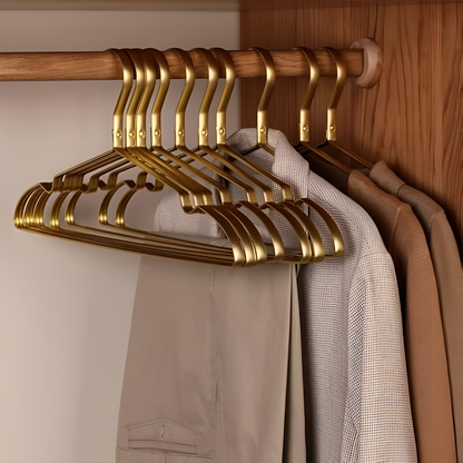 Premium Slim Velvet Hangers For Closet Space Saving Organization