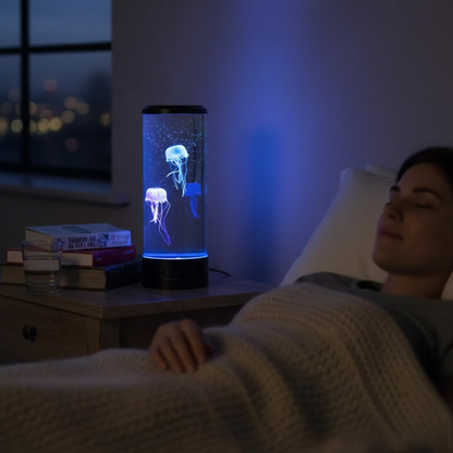 Soothing LED Jellyfish Table Lamp