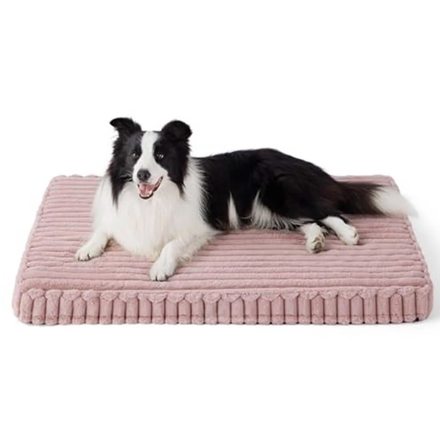 Plush Fake Fur Pet Mattress Comfortable Cozy Support Bed