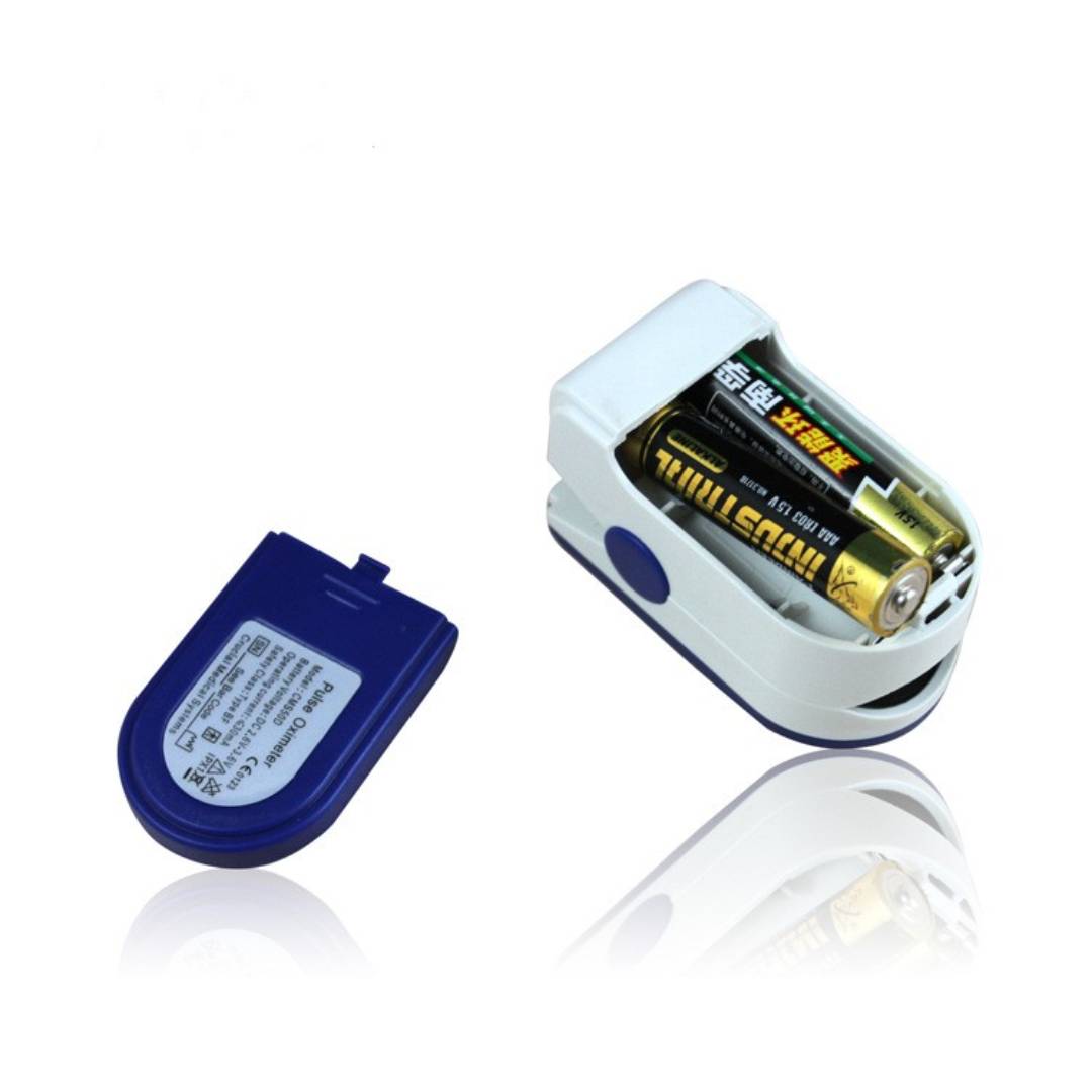 Compact Finger Pulse Oximeter with OLED Screen