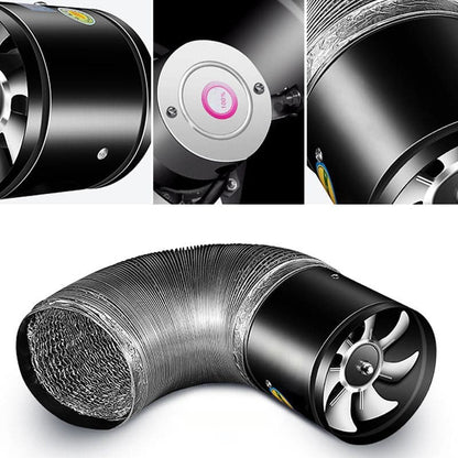 Silent Copper Ventilation Fan for Home Use