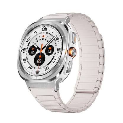 Flexible Magnetic Silicone Strap for Samsung Watch 7 Ultra