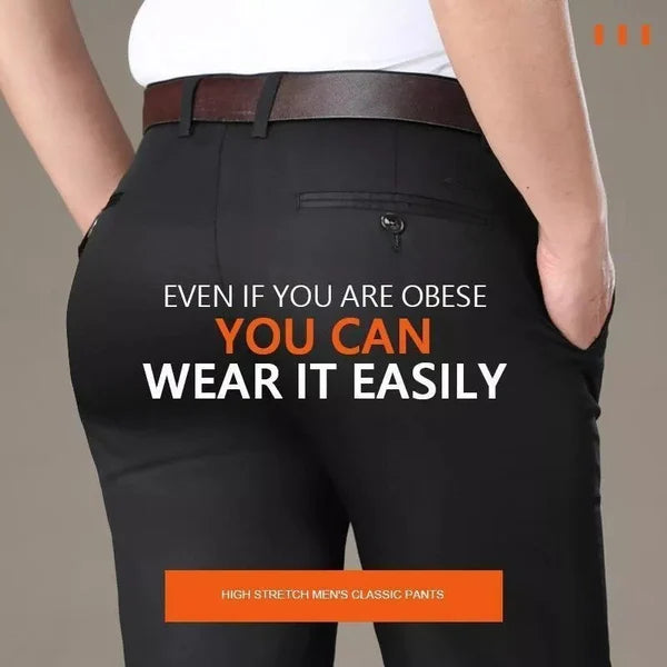 Comfortable Fit Mens Stretch Trousers