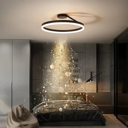 Luxury Golden LED Ceiling Lamp for Home