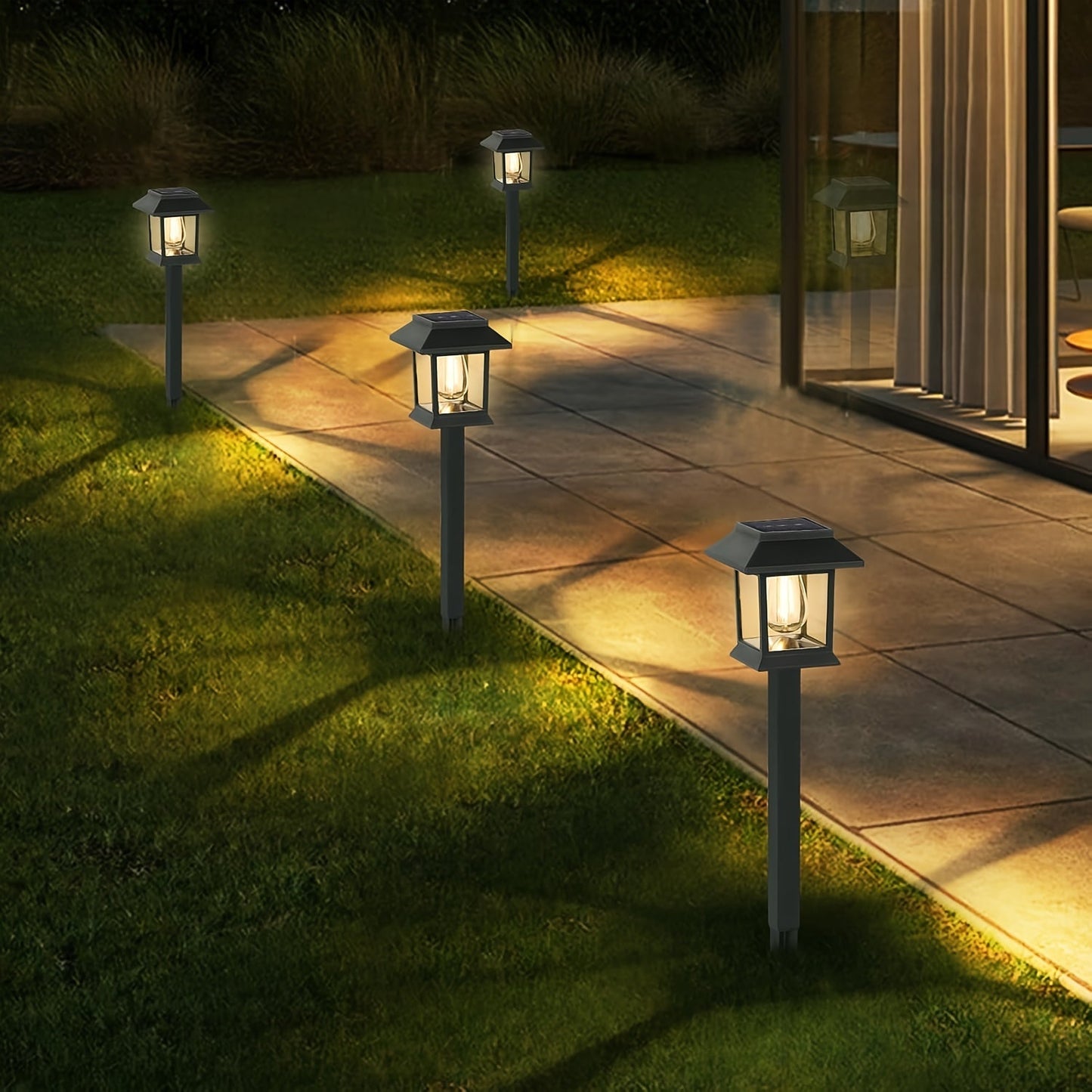 Outdoor Solar Powered Path Lights