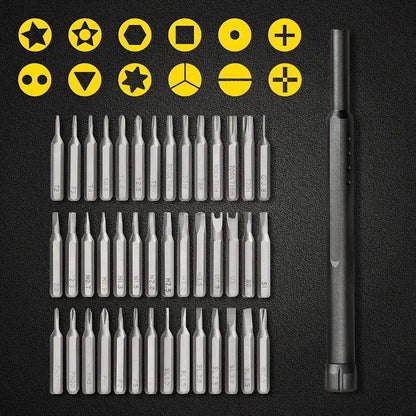 Compact 46-in-1 Multi-Tool Screwdriver Set with Easy Release