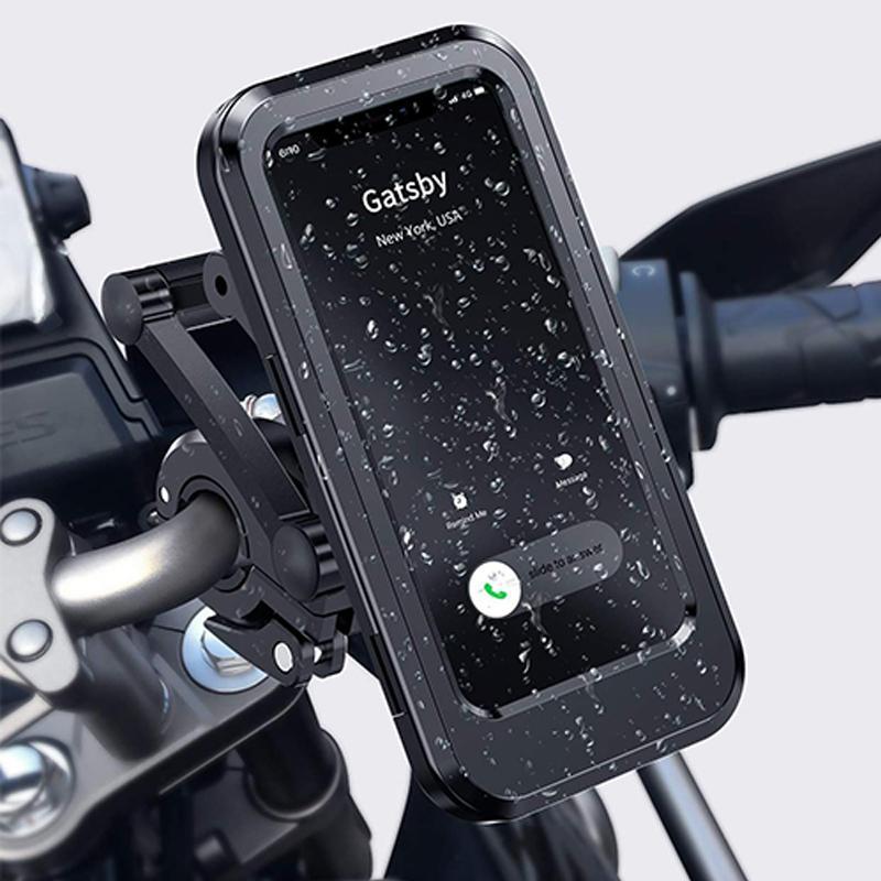 Waterproof Bike Phone Holder With Portable Charger