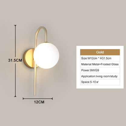 Bright LED Indoor Wall Sconce Lights for Home