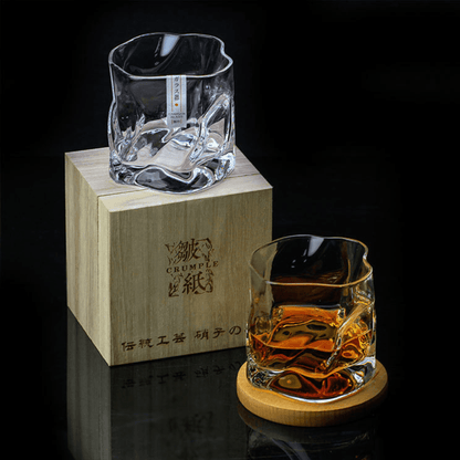 Handmade Japanese Whisky Glass Artisan Crafted