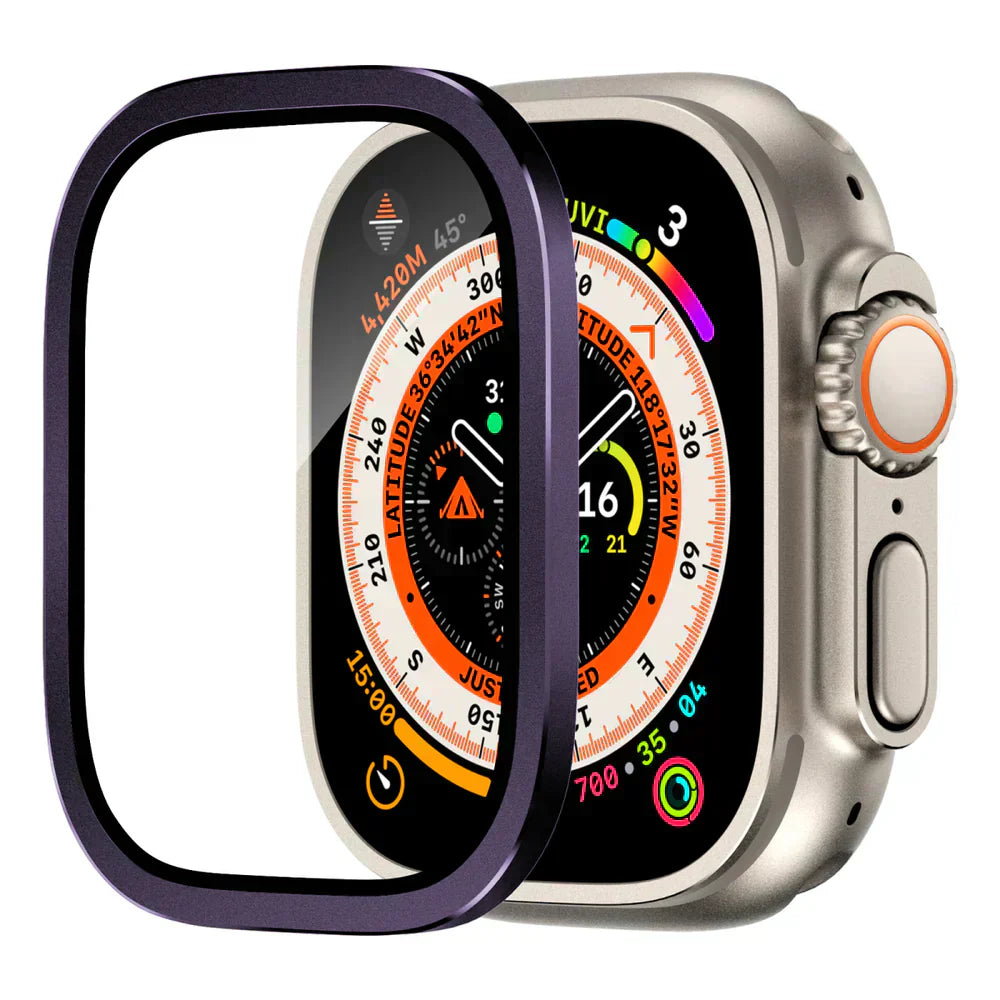 Strong Glass Screen Protector with Metal Frame