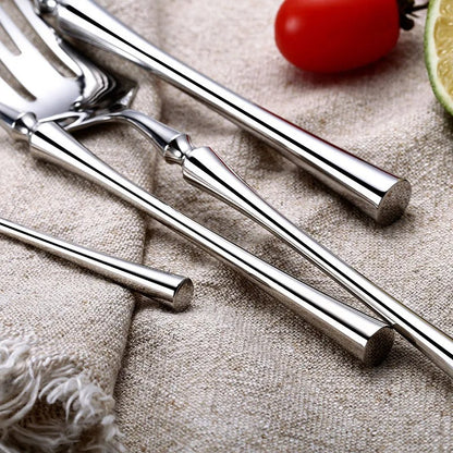 Luxury Modern Stainless Steel Silverware Set