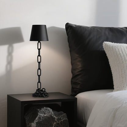 Contemporary Metal Link Desk Lamp