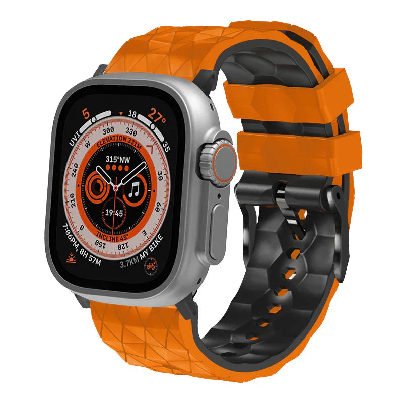 Durable Dual Tone Sports Silicon Apple Watch Band