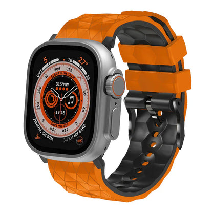 Durable Dual Tone Sports Silicon Apple Watch Band