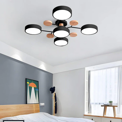 Circular Metal LED Pendant Light For Home