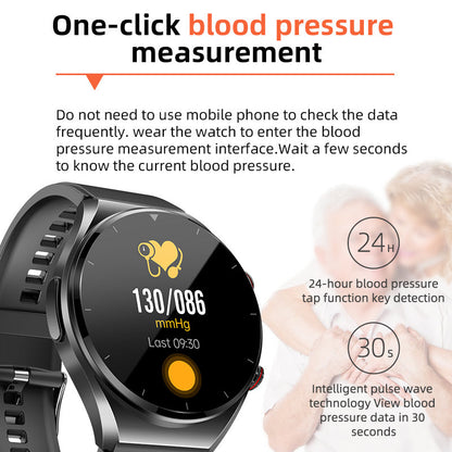 Advanced Health Tracker Watch for Blood Pressure Monitoring