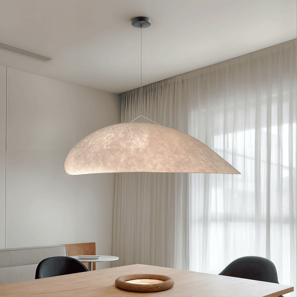 Unique Leaf Glass Pendant Lamp