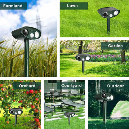 Outdoor Solar Powered Deer Repellent For Yard