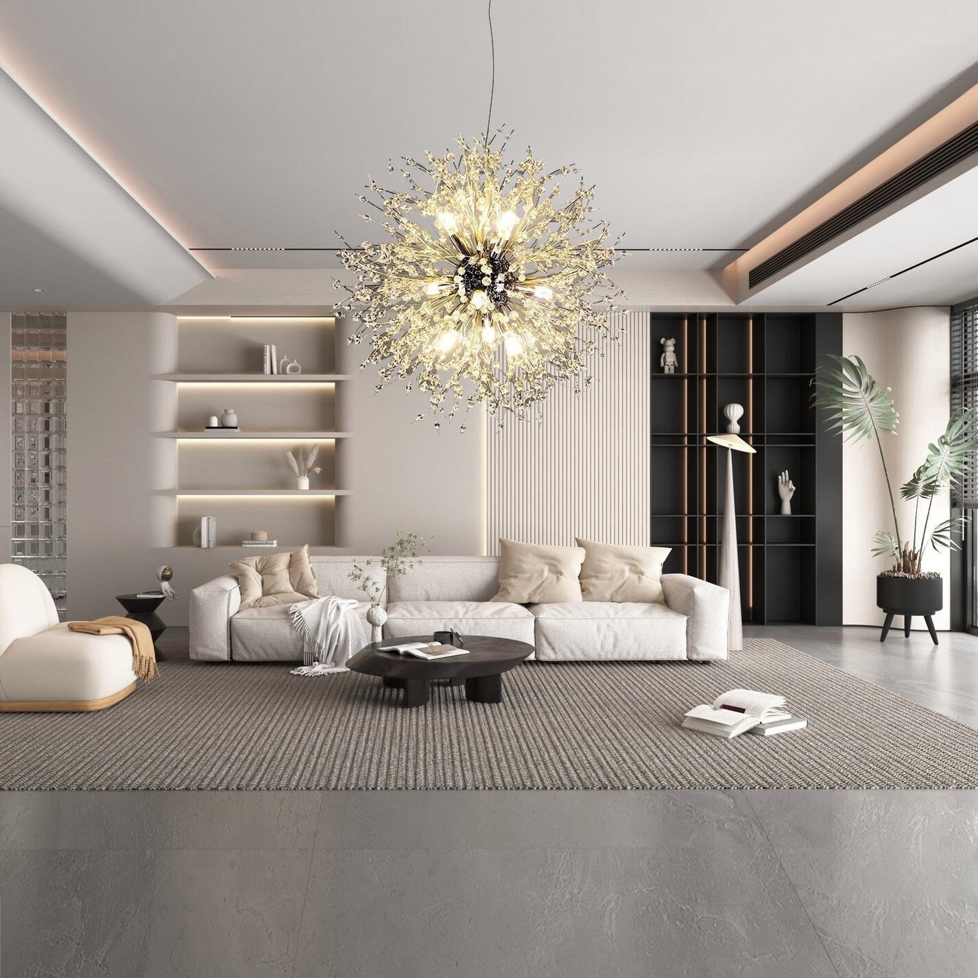 Modern Flower Drop Ceiling Light - Lusomart