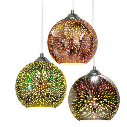 Vibrant Glass Pendant Ceiling Light