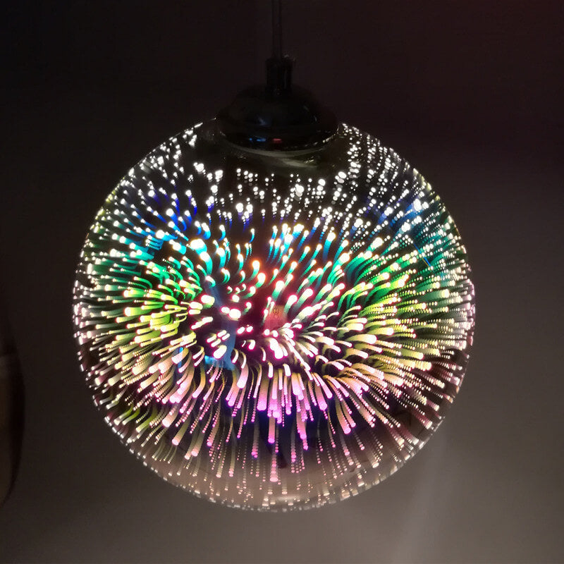 Vibrant Glass Pendant Ceiling Light