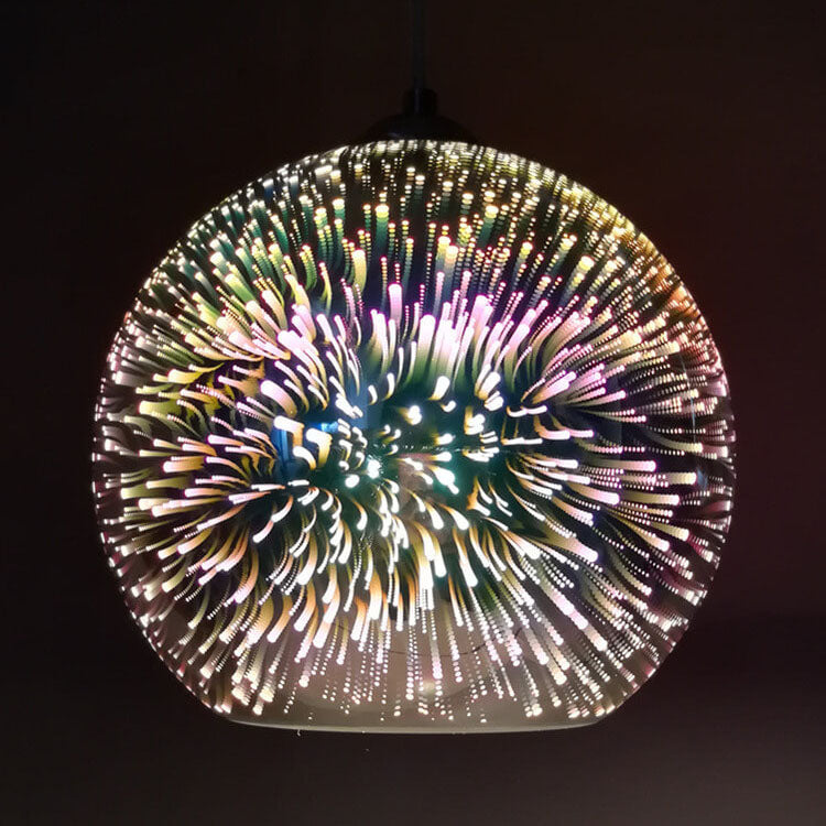 Vibrant Glass Pendant Ceiling Light