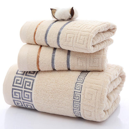 Luxurious Absorbent Bath Towel Set - Lusomart