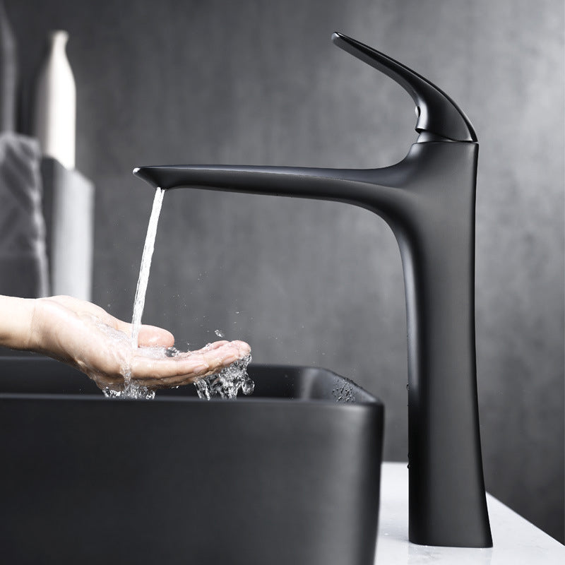 Modern Single Handle Bathroom Faucet - Lusomart