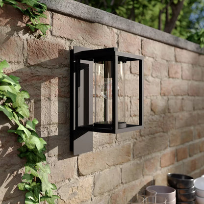 Modern Glass Exterior Wall Lamp