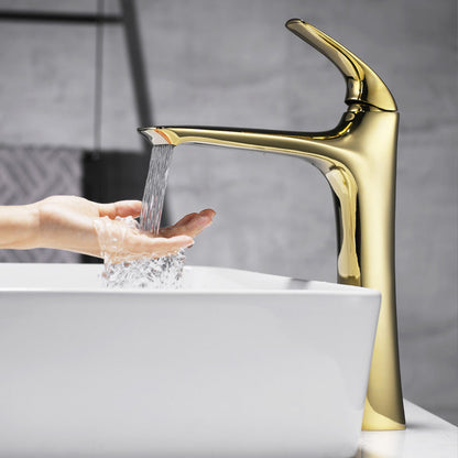 Modern Single Handle Bathroom Faucet