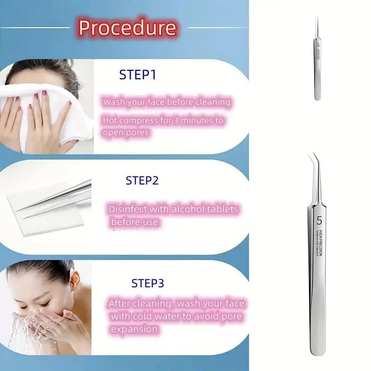 Easy Blackhead Remover Kit, 3 Piece Set