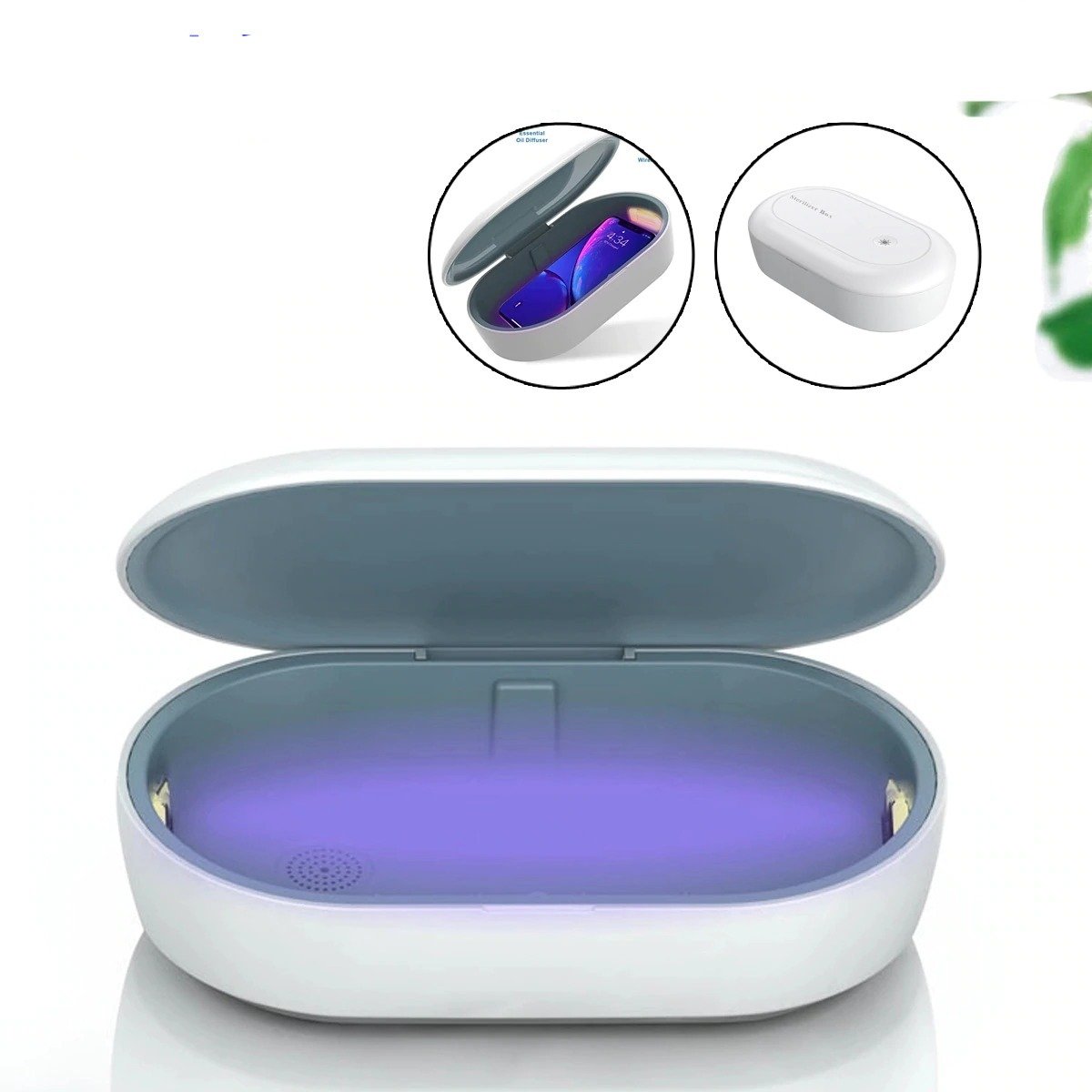 Compact UV Sanitizer Box For Phone And Home Use - Lusomart
