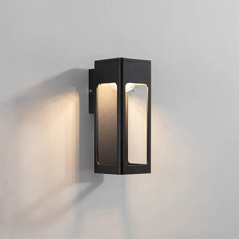 Slim Weatherproof Exterior Wall Lamp