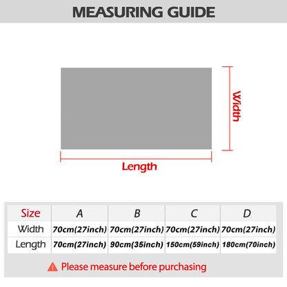Durable Plush Fleece Slip Resistant Couch Protector